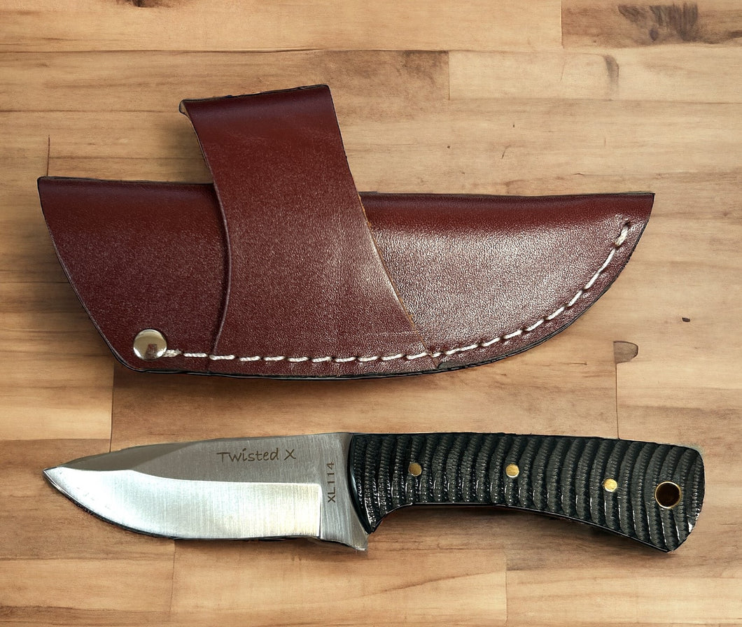 Twisted X Knife/Sheath - XL114