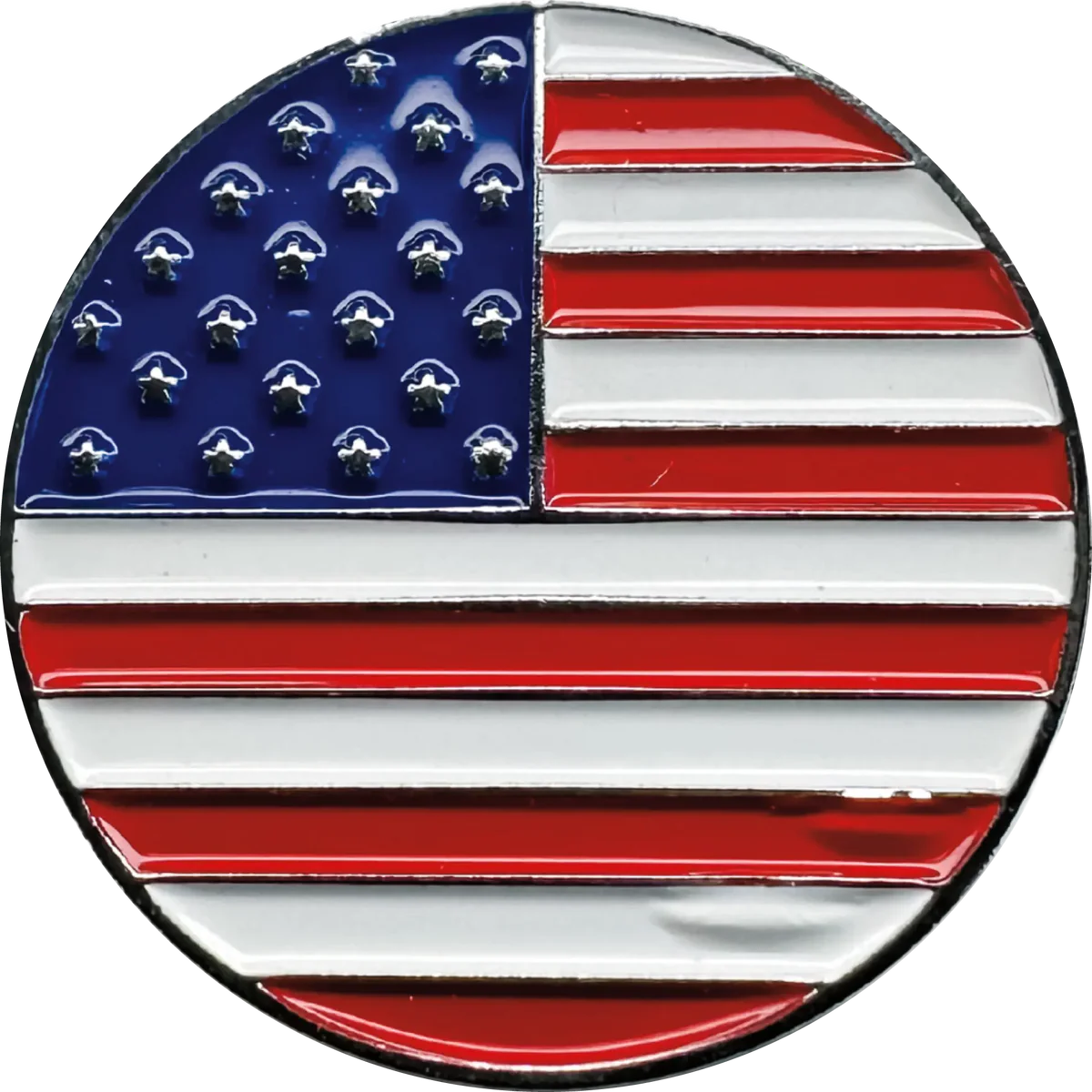 American Flag Hat Pin