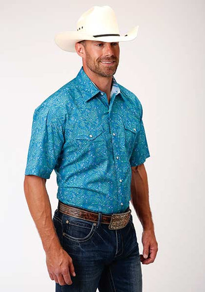 Roper Meadow Paisley Shirt 03-002-0225-0502 