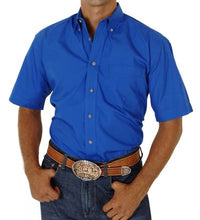 Load image into Gallery viewer, Roper Solid Blue Shirt - 03-002-0366-0031