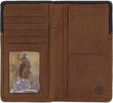 Load image into Gallery viewer, Silver Creek Chieftain Feather Wallet - 06269