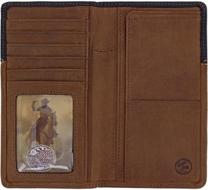 Silver Creek Chieftain Feather Wallet - 06269