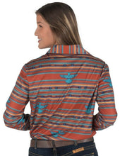 Load image into Gallery viewer, Cowgirl Tuff Serape Sport Jersey Pullover - 100432