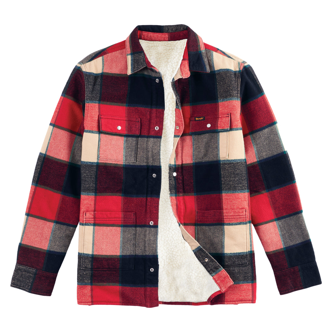 Wrangler Boys Flannel Shirt Jacket - 2318490