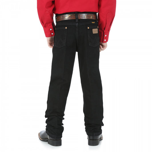 Wrangler Original Fit Black Jeans- 13MWBBK