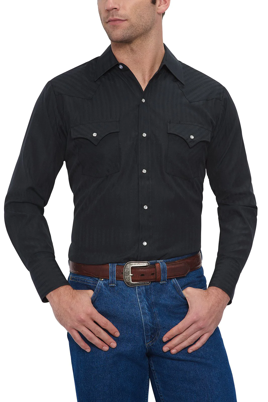 Ely & Walker Tone on Tone Western Shirt - 15201934