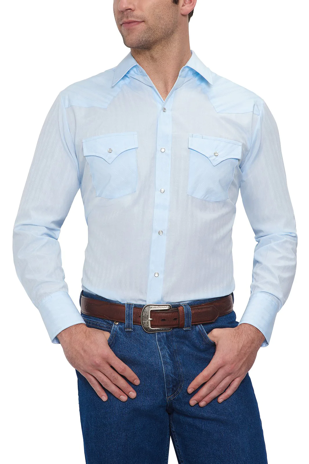 Ely & Walker Tone on Tone Western Shirt - 15201934