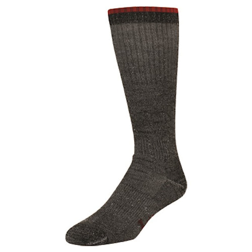 Justin Merino Wool OTC Socks - 20997Red