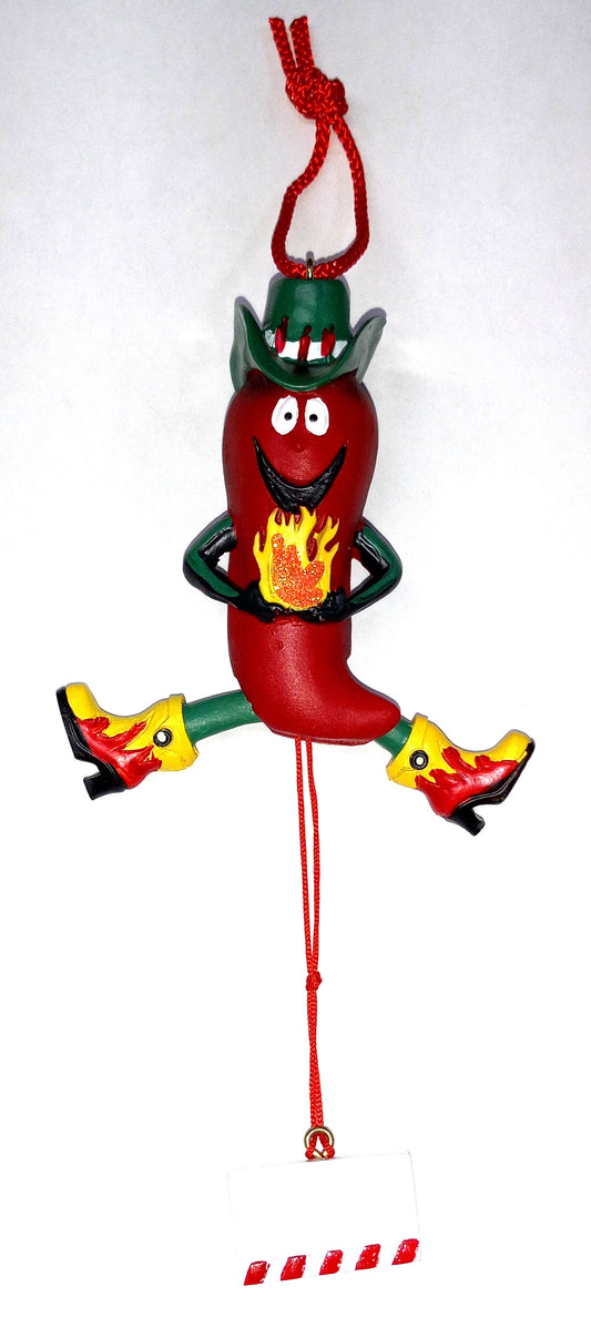 Smokin Hot Chili Western Ornament - 27911