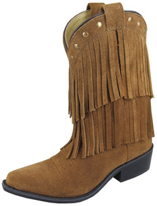 Smoky Mountain Wisteria Fringe Boots - 3514C