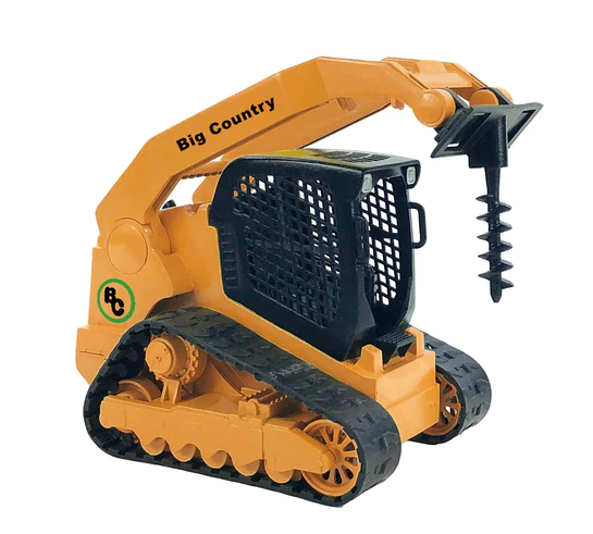 Big Country Toys Track Skid Steer & Trailer - 450