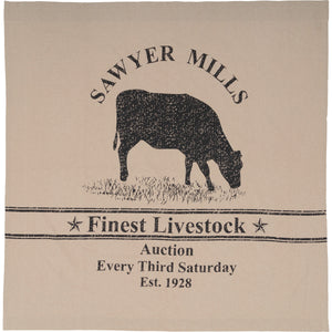 Sawyer Mill Cow Shower Curtain - 45800