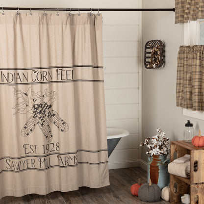 Sawyer Mill Corn Feed Shower Curtain - 56761