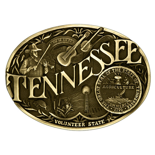 Attitude Tennessee State Heritage Buckle - 60811TNC