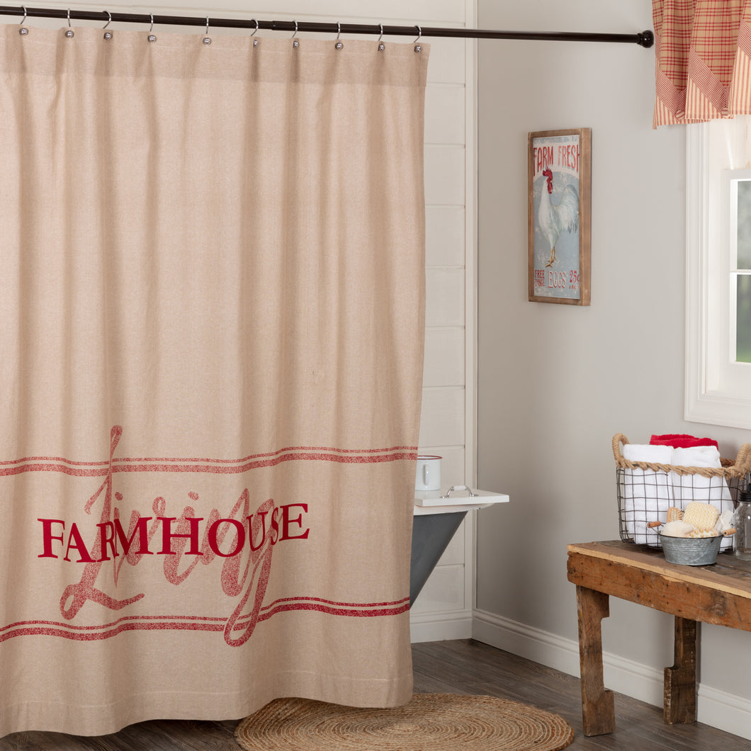 Sawyer Mill Farmhouse Shower Curtain - 61762