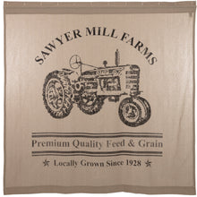 Load image into Gallery viewer, Sawyer Mill Tractor Shower Curtain - 61765