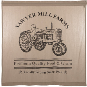 Sawyer Mill Tractor Shower Curtain - 61765