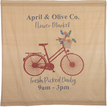Load image into Gallery viewer, Farmer&#39;s Market Flower Market Shower Curtain - 62985