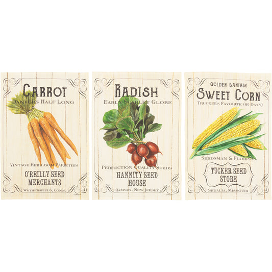 Farmer's Market Tea Towel Set of 3 - 62992