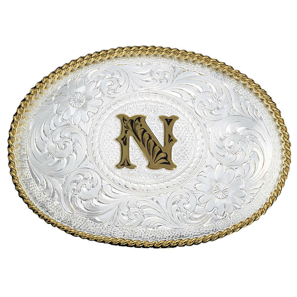 Montana Silversmiths Initial Buckle - 700