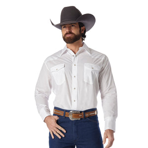 Wrangler Sport Western Snap Shirt - 71105WH