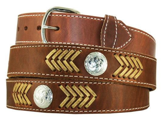 Gingerich Waxed Arrowlaced Belt - 8265