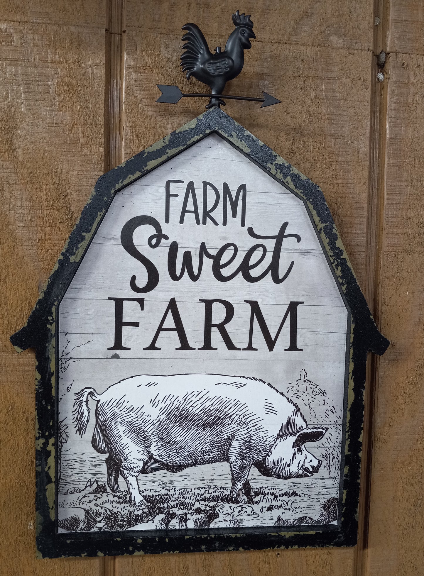 Wood Barn Sign