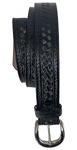 Classic Look Basketweave Belt - 9700