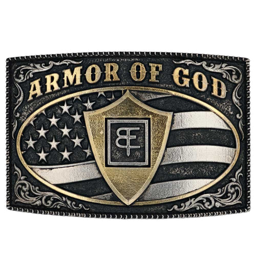 Attitude Armor Of God Buckle - A895WC