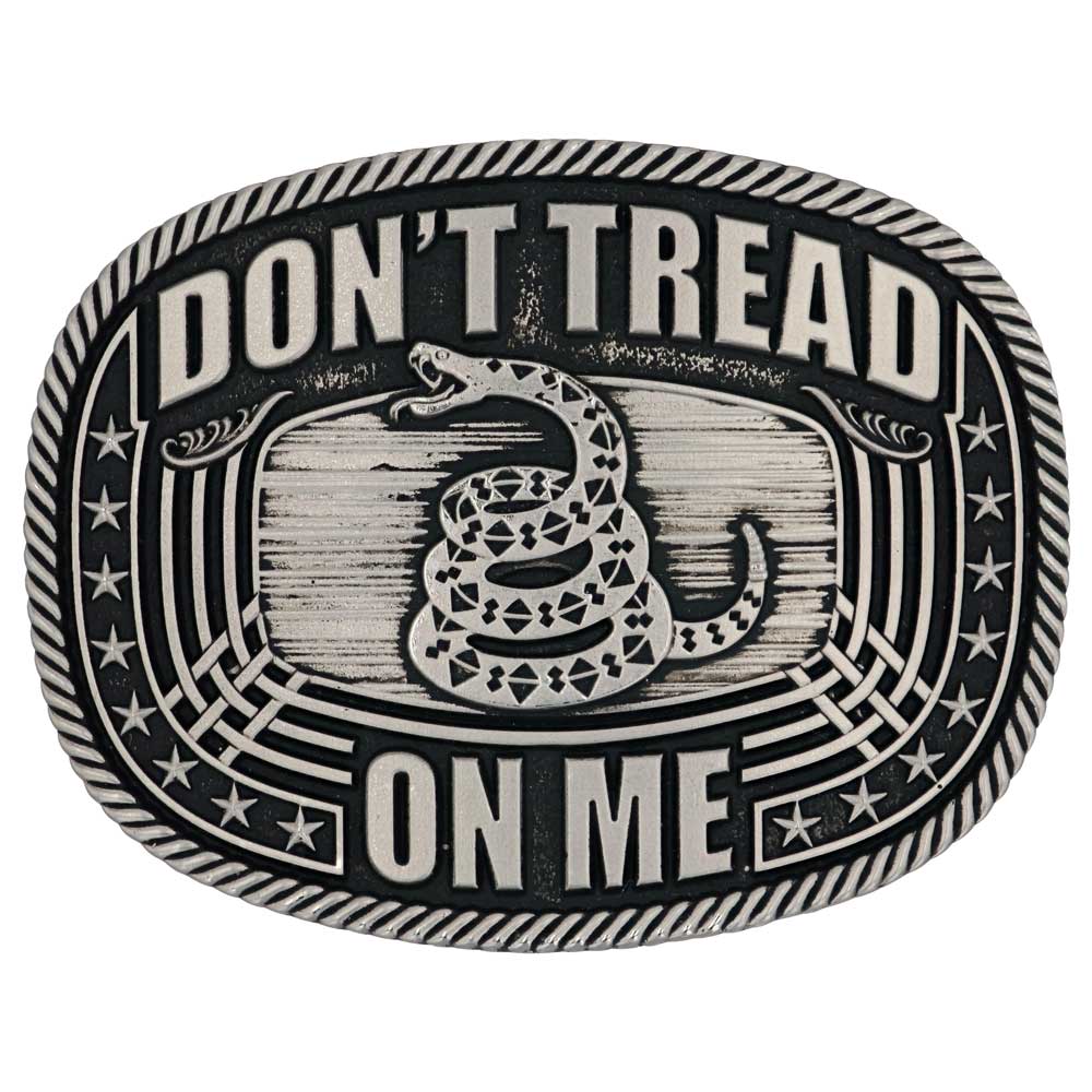 Attitude Don't Tread On Me Buckle - A903