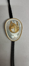 Load image into Gallery viewer, Horseshoe/Horse Bolo Tie - AC54O