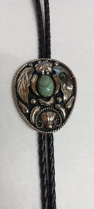 Oval Turquoise Bolo - AC55T