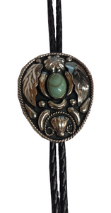 Oval Turquoise Bolo - AC55T
