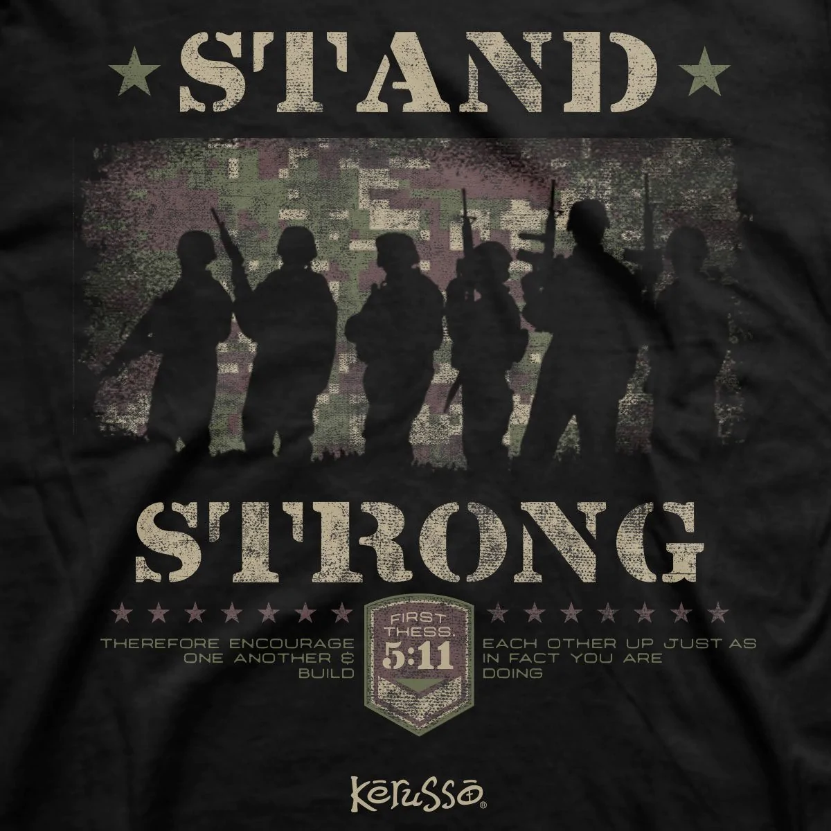 Kerusso Stand Strong Graphic Tee - APT3466