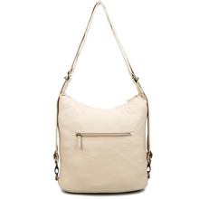 Load image into Gallery viewer, Taupe Convertible Backpack - B334