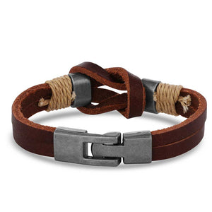 Montana Silversmiths Together Leather Bracelet - BC5042