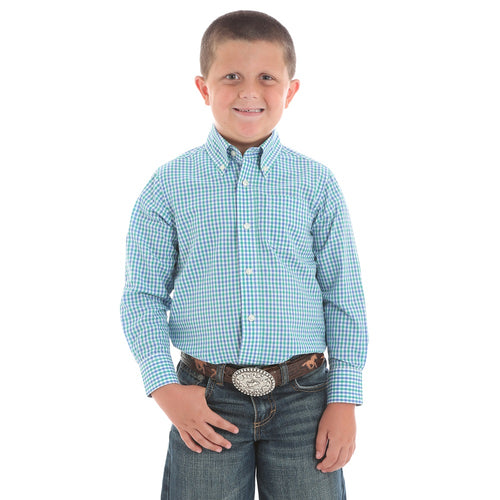 Wrangler Riata Long Sleeve Boys Shirt - BR2089A