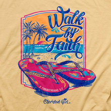 Load image into Gallery viewer, Cherished Girl Walk By Faith Graphic Tee - CGA2802