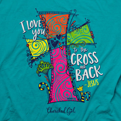 Cherished Girl Cross Love Tee - CGA3912