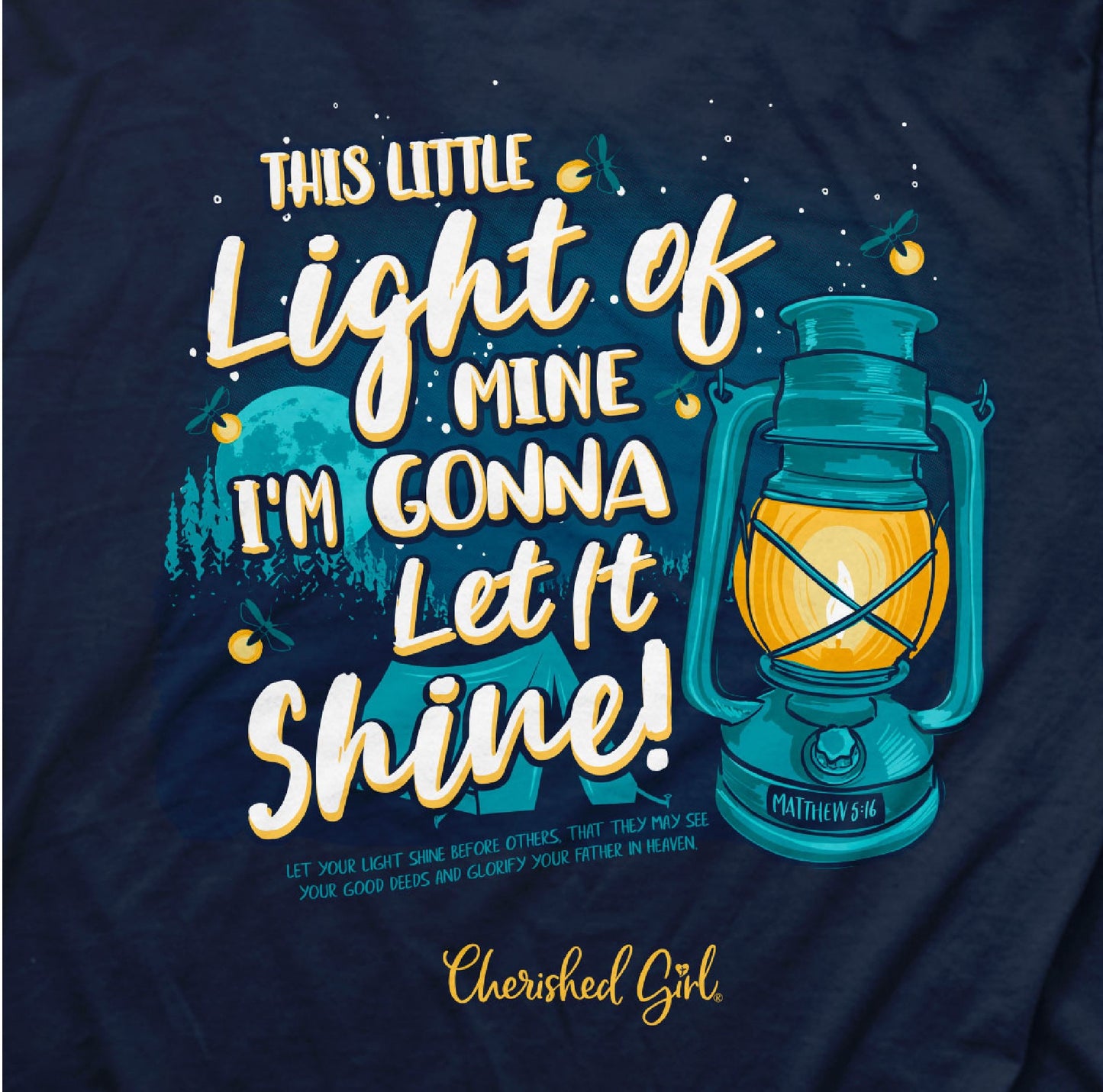 Cherished Girl Let It Shine Graphic Tee - CGA4082