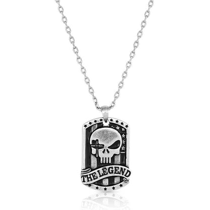 Montana Silversmiths The Mighty Chris Kyle Necklace - CKNC5385