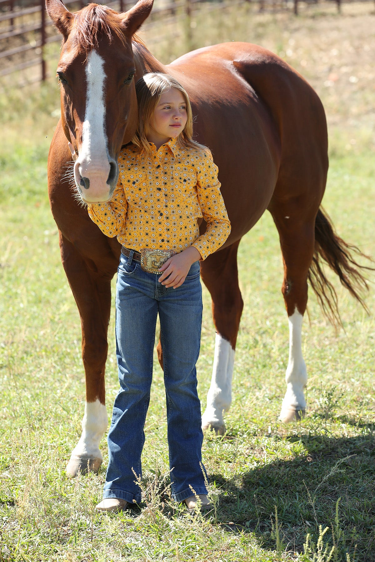 Cruel Girl Western Shirt - CTW3230037