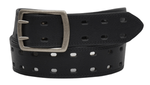 Casual Leather Black Belt - D7530