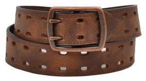 Casual Leather Brown Belt - D7532