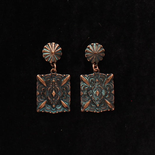 Silver Strike Starburst Earrings - DE1280PT