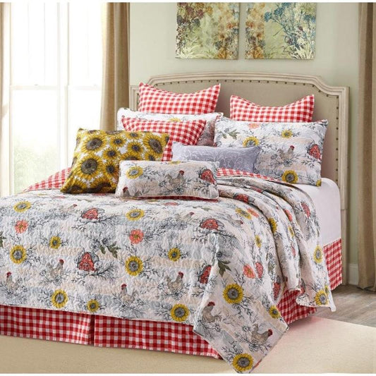 Virah Bella Home Sweet Farm Quilt Set - DQ10059FQ