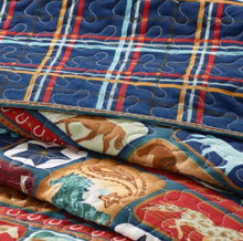 Load image into Gallery viewer, Virah Bella® Collection - Arrolynn Weiderhold &quot;Western&quot; Printed Quilt Set. - DQ10060FQ