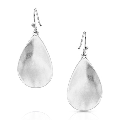 Montana Silversmiths Blooming Cross Teardrop Earrings - ER4900