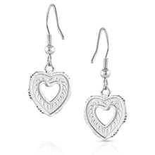 Load image into Gallery viewer, Montana Silversmiths Love Conquers All Earrings - ER5477