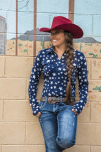 Load image into Gallery viewer, Cowgirl Tuff American Stars Sport Jersey Pullover - ET0047